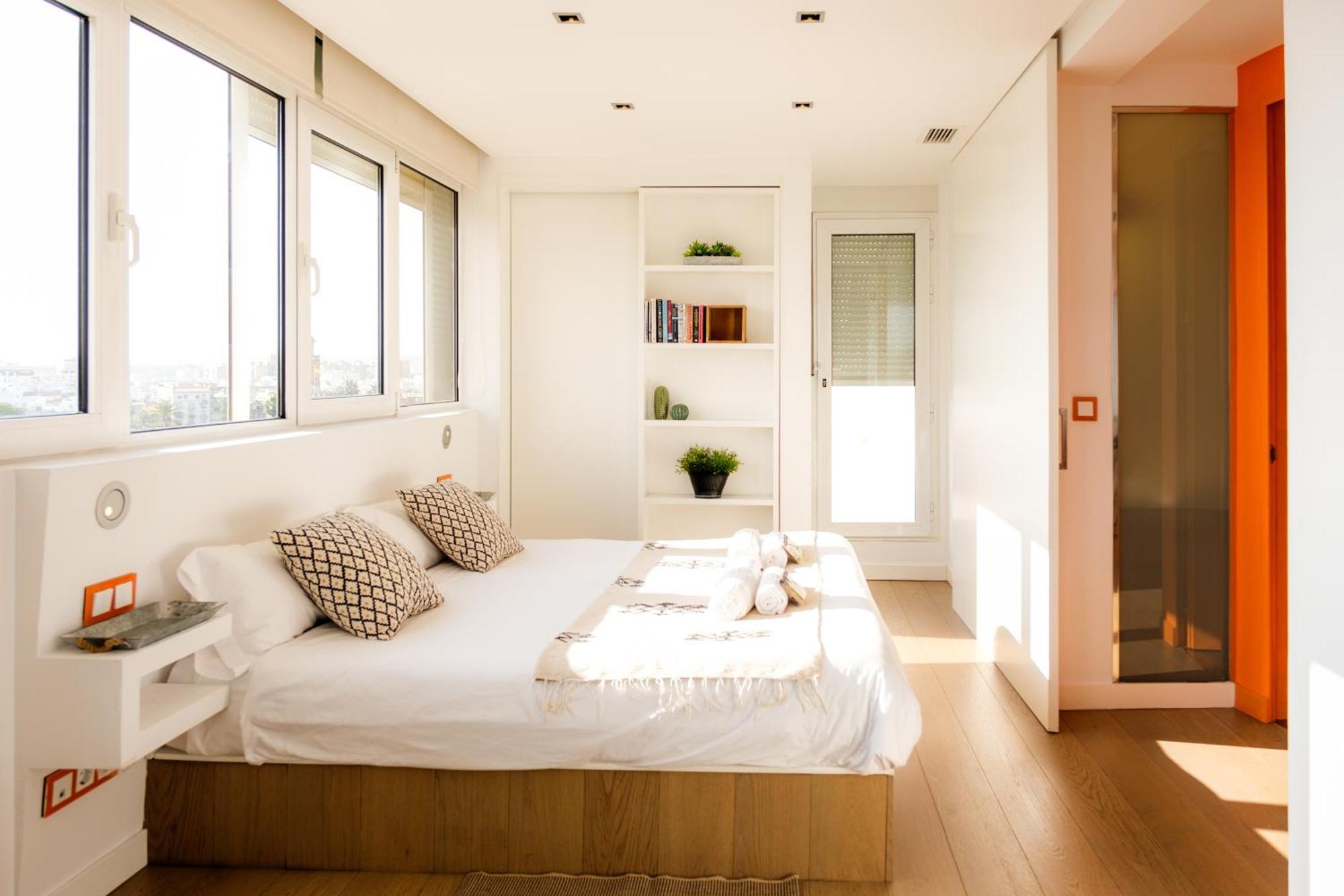 Ferienwohnung Exclusive Penthouse - Puerta De Jerez Sevilla Exterior foto