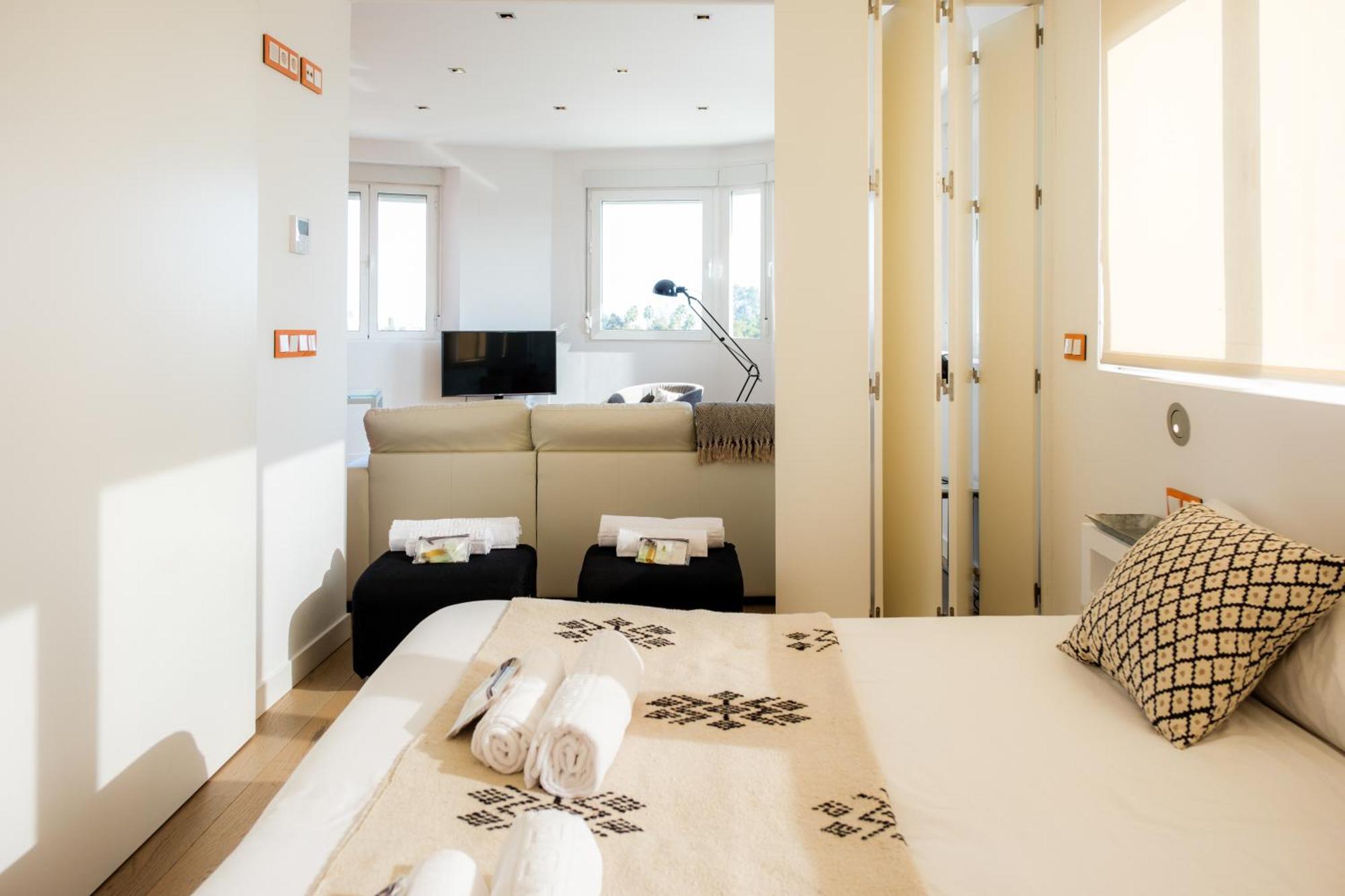 Ferienwohnung Exclusive Penthouse - Puerta De Jerez Sevilla Exterior foto