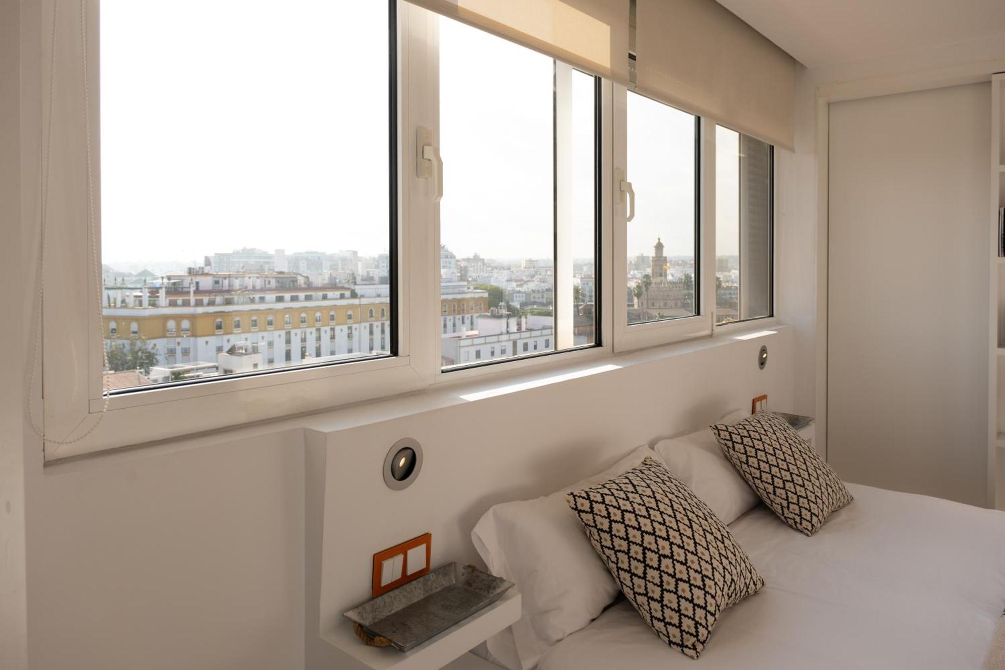 Ferienwohnung Exclusive Penthouse - Puerta De Jerez Sevilla Exterior foto